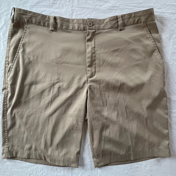 Nike Other - Nike Golf Dri Fit Khaki Shorts Size 38